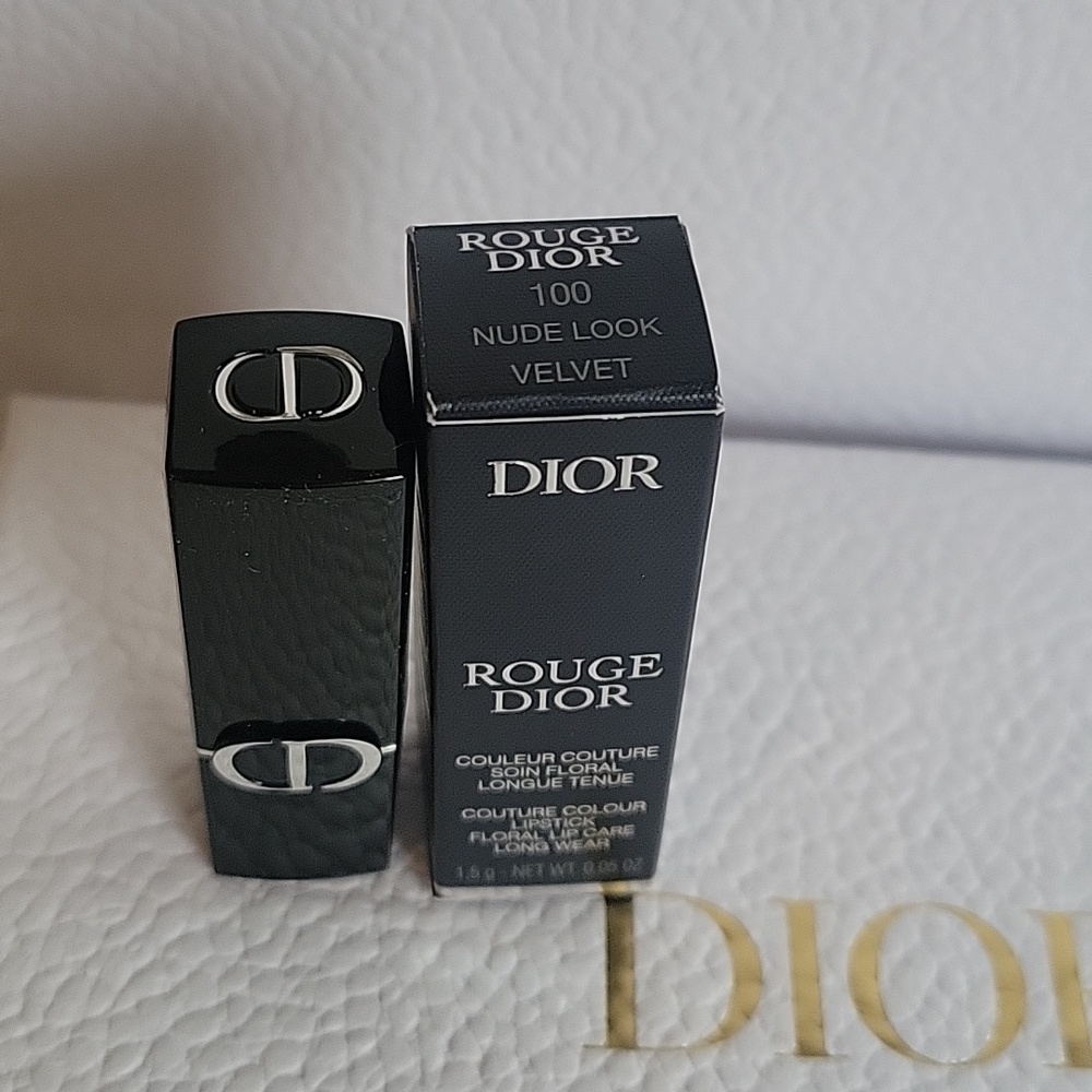 Dior Backstage Eye Palette & Nude Rose Lipstick - Warm Brown, Coral, Gold - Picture 9 of 11